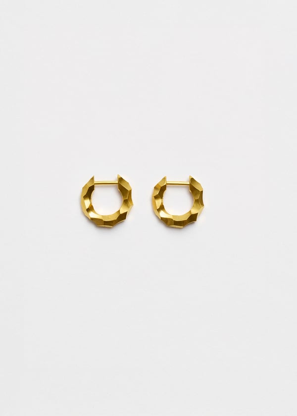 【美品】 All Blues Round earrings small Square earrings small