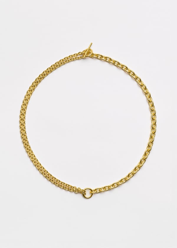 Double necklace thin