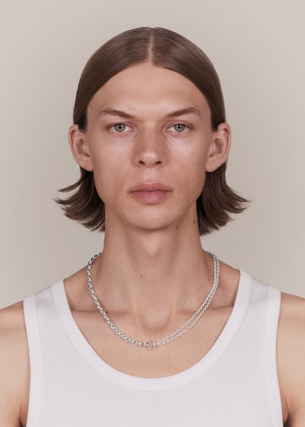 Double necklace thin