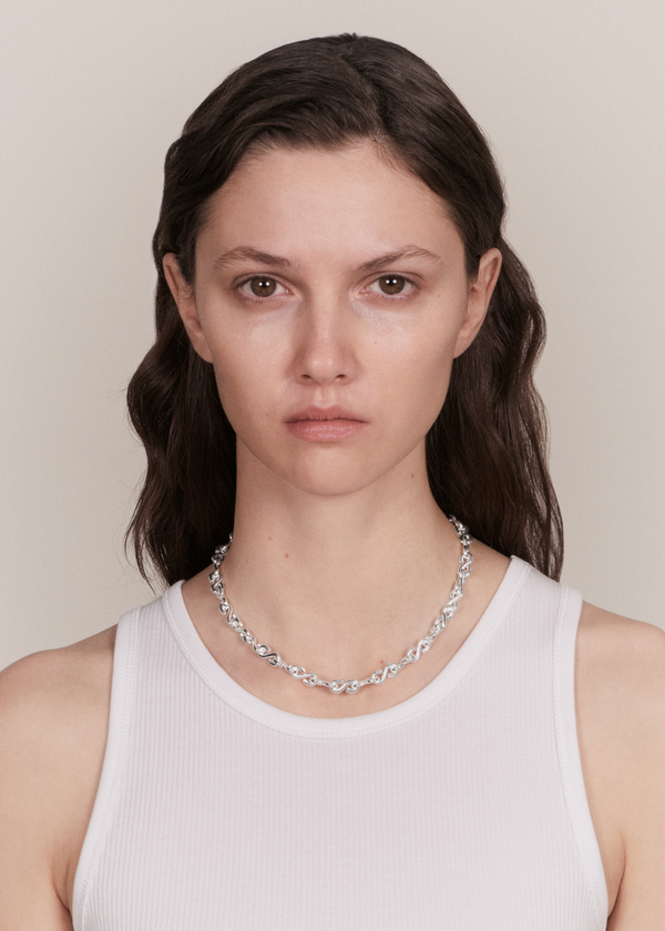 アクセサリー All Blues hook necklace silver925 24kgp S necklace