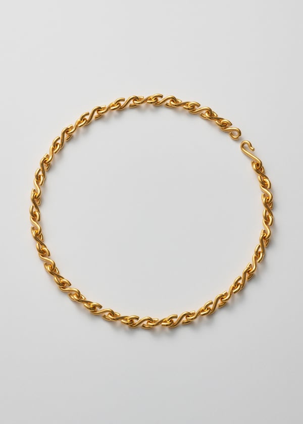all_blues S necklace thin