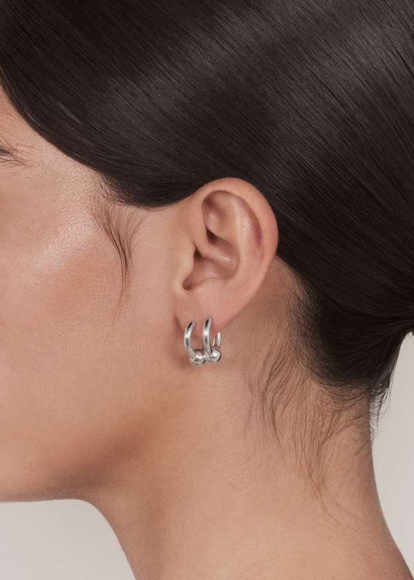 アクセサリー ALL BLUES PEARL EARRINGS TWO SMALL Pearl earrings small