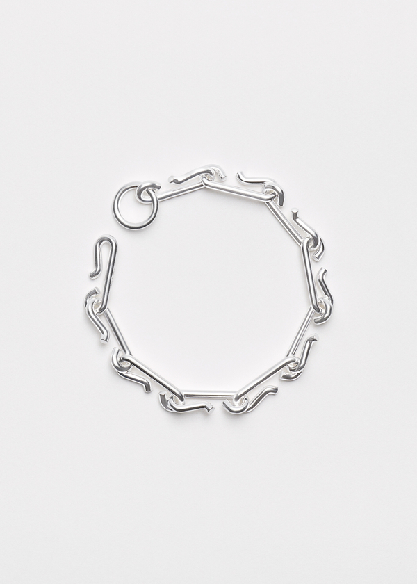 アクセサリー All Blues DNA BRACELET Msize All Blues DNA Bracelet Polished Silver – Neighbour