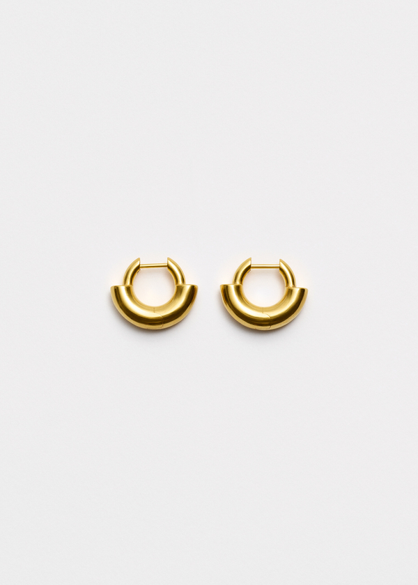 Straw earrings small