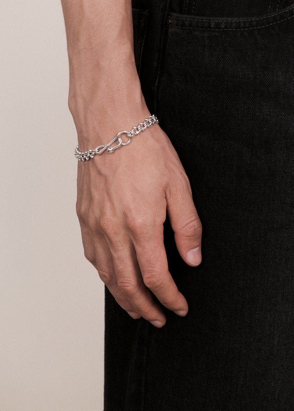 All Blues MOTO BRACELET シルバー All Blues Moto Bracelet Polished Silver – Neighbour